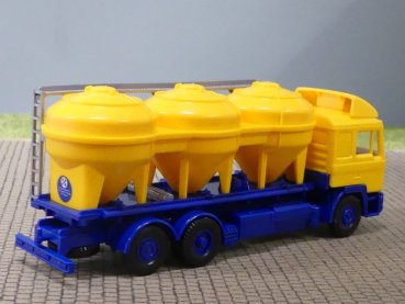 1/87 Wiking MAN F90 Silo LKW gelb