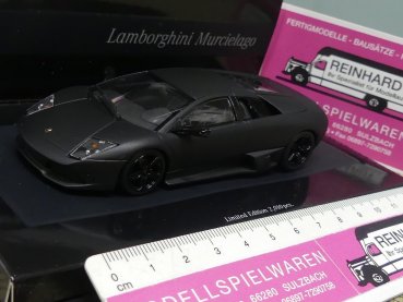 1/43 Minichamps Lamborghini Murcielago 2006 matt black Linea Opaca Nr. 5 436 103921