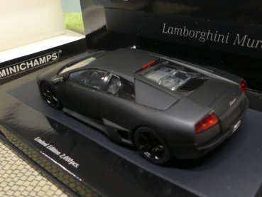 1/43 Minichamps Lamborghini Murcielago 2006 matt black Linea Opaca Nr. 5 436 103921