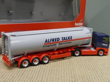 1/87 Herpa Volvo FH Alfred Talke Tankcontainer-SZ 309363