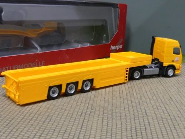 1/87 Herpa Volvo FH GL Max Bögl Betonteiletransporter Langendorf 155700