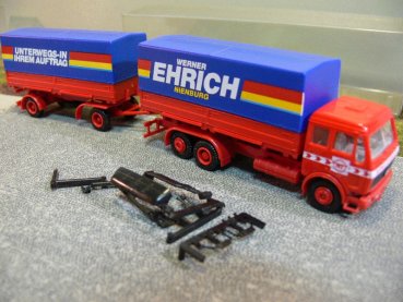 1/87 Herpa MB NG Werner Ehrich Nienburg Wechselpritschen HZ