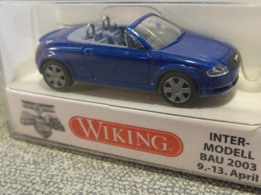 1/87 Wiking Audi TT Roadster blaumetallic 131 03 B