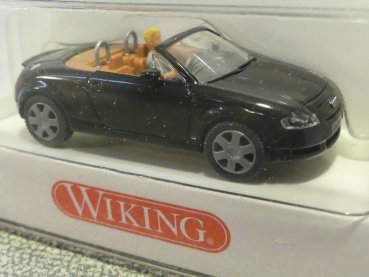 1/87 Wiking Audi TT Roadster schwarz 131 04 B