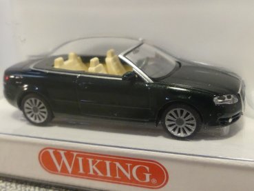 1/87 Wiking Audi A4 Cabrio schwarzgrün 132 01 B