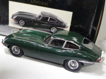 1/18 KK Scale Jaguar E-Type Serie 1 1961 grün 180431