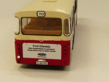 1/87 Brekina MB O 305 KBE Köln-Bonner Eisenbahngesellschaft Ford Werbung Sondermodell