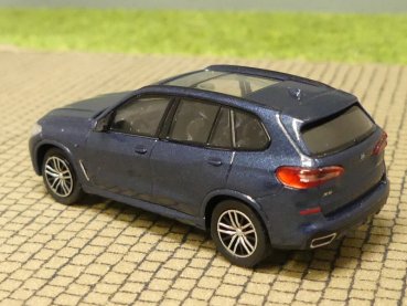 1/87 Minichamps BMW X5 2019 Blue metallic 870 029201