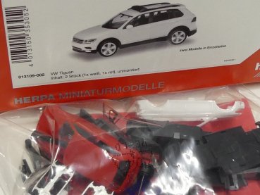 1/87 Herpa MiniKit VW Tiguan mit Warnbalken (2er Set) 013109-002