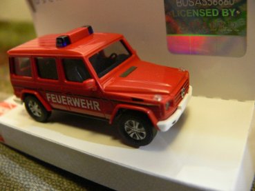 1/87 Busch MB G-Klasse Feuerwehr FW 51459