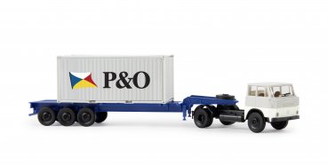 1/87 Brekina Henschel HS 16 TS Container-SZ P & O 82208