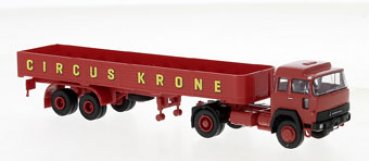 1/87 Brekina Magirus 310D Pritschensattelzug Circus Krone 83261