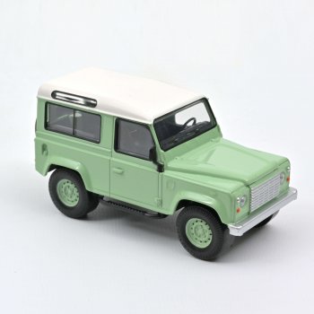 1/43 Norev Land Rover Defender 1995 green & white Jet Car 845106