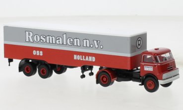 1/87 Brekina DAF DO 2000 Koffer-SZ Rosmalen grau/rot 85232