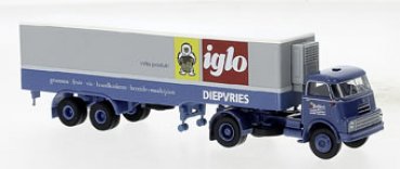 1/87 Brekina DAF Do 2000 Binfürst / Iglo Kühlkofferzug 85241