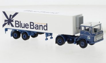 1/87 Brekina DAF FT 2600 Kühlkoffer-SZ Binfürst Blue Band 85291