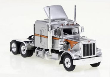 1/87 Brekina Peterbilt 359 silber/orange 85712