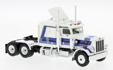 1/87 Brekina Peterbilt 359 weiß/blau 85714