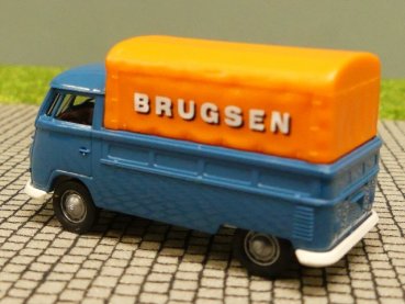 1/87 Brekina # 1418 VW T1 b Pritsche/Plane Brugsen Dänemark 93200