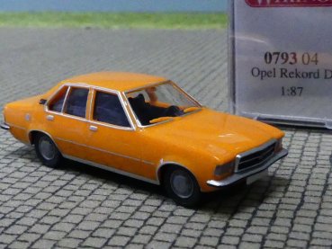 1/87 Wiking Opel Rekord D orange 0793 04