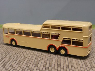 1/87 Brekina MB O 317 1 1/2 Decker Rheinbahn Düsseldorf