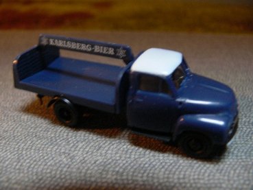 1/87 Brekina Opel Blitz Karlsberg Bier Bierpritsche Sondermodell Reinhardt