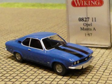 1/87 Wiking Opel Manta A Le Mans blau 0827 11