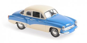 1/43 Maxichamps Wartburg 311 Coupe 1958 blau weiß 940015920