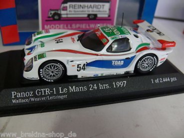 1/43 Minichamps Panoz GTR-1 Le Mans 24 hrs 1997 #54 978954