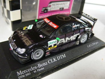 1/43 Minichamps MB CLK DTM 2003 M.Fässler #9 Team AMG 400033309