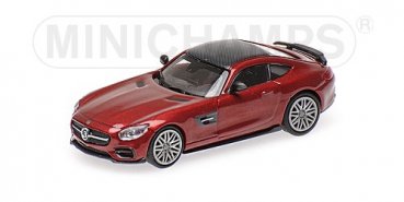 1/87 Minichamps MB AMG GT S Brabus 600 2015 rotmetallic 870 037321