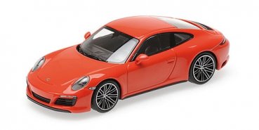 1/43 Minichamps Porsche 911 991.2 Carrera 4S 2016 lavaorange 410 067241