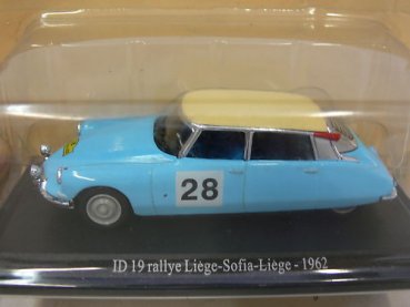 1/43 Citroen DS 19 rally Liége-Sofia-Liége - 1962 #28