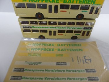 1/87 FRÖWIS DECALS BVG Leonberger + Hoppecke Batterien (für MAN SD 200) #3008