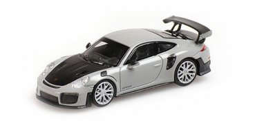 1/87 Minichamps Porsche 911 GT2 RS grau w / carbon bonnet 870068127