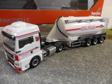 1/87 Herpa MAN TGX XLX Eutersilo-Sattelzug Ingo Wilke 308403