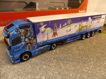 1/87 Herpa Volvo FH GL XL Gardinenplanen-Sattelzug Schreglmann 307741