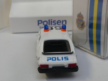 1/87 Wiking Saab 900 Polis Schweden Sondermodell Reinhardt