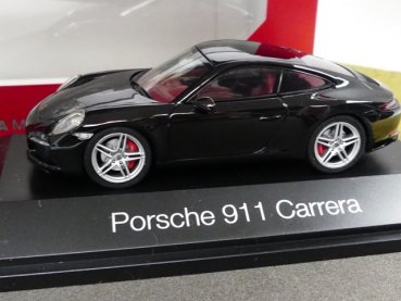 1/43 Herpa Porsche 911 Carrera Coupé 991 II schwarz 071000
