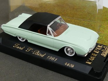 1/43 Solido Ford T-Bird 1961 mintgrün Dach schwarz 4505