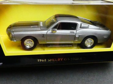 1/43 Lucky Die Cast 1968 Shelby GT-500KR TM silber 94214