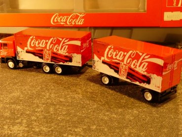 1/87 Herpa Albedo MAN F 90 Coca Cola Koffer HZ 400122