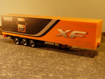 1/87 Herpa DAF XF 3-Achs Koffer Auflieger