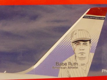 1/200 Herpa Norwegian Boeing 787-9 Dreamliner - G-CKMU Babe Ruth 559140