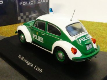 1/43 Ixo VW 1200 Käfer Polizei Deutschland POLICE CARS 8001