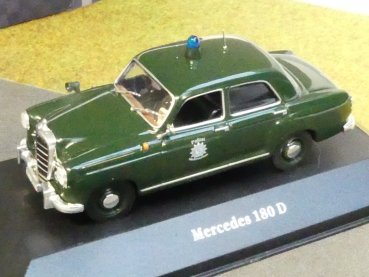 1/43 Ixo MB 180 Mercedes Polizei Deutschland POLICE CARS 8002