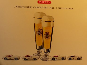 1/87 Wiking BMW Jaguar E MG Triumph Warsteiner Set 990 11 60