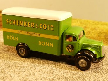 1/87 Brekina MB 311 Schenker Köln Bonn Koffer 4012