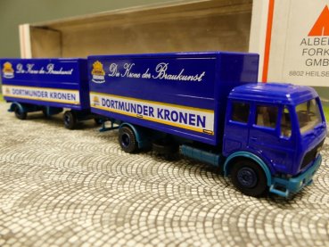 1/87 Herpa Albedo MB NG Dortmunder Kronen Brauerei Koffer HZ #420