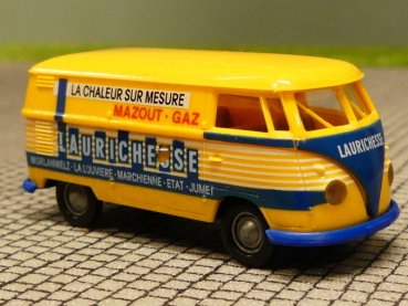 1/87 Brekina # 0578 VW T1 b Kasten Laurichesse Mazout Gaz B Sondermodell Reinhardt